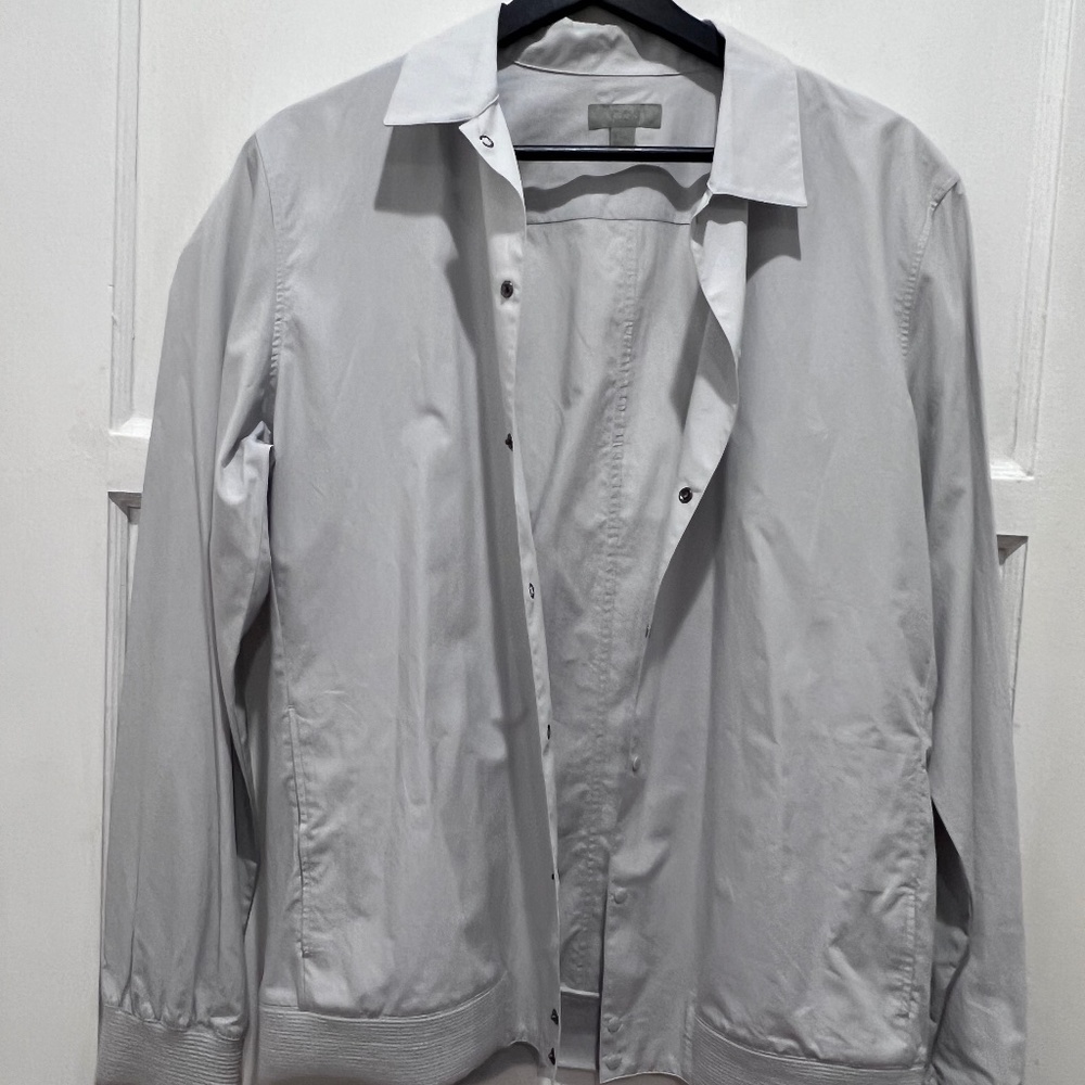 Jacket, Men's COZ lightweight Ice Grey Cotton, Small